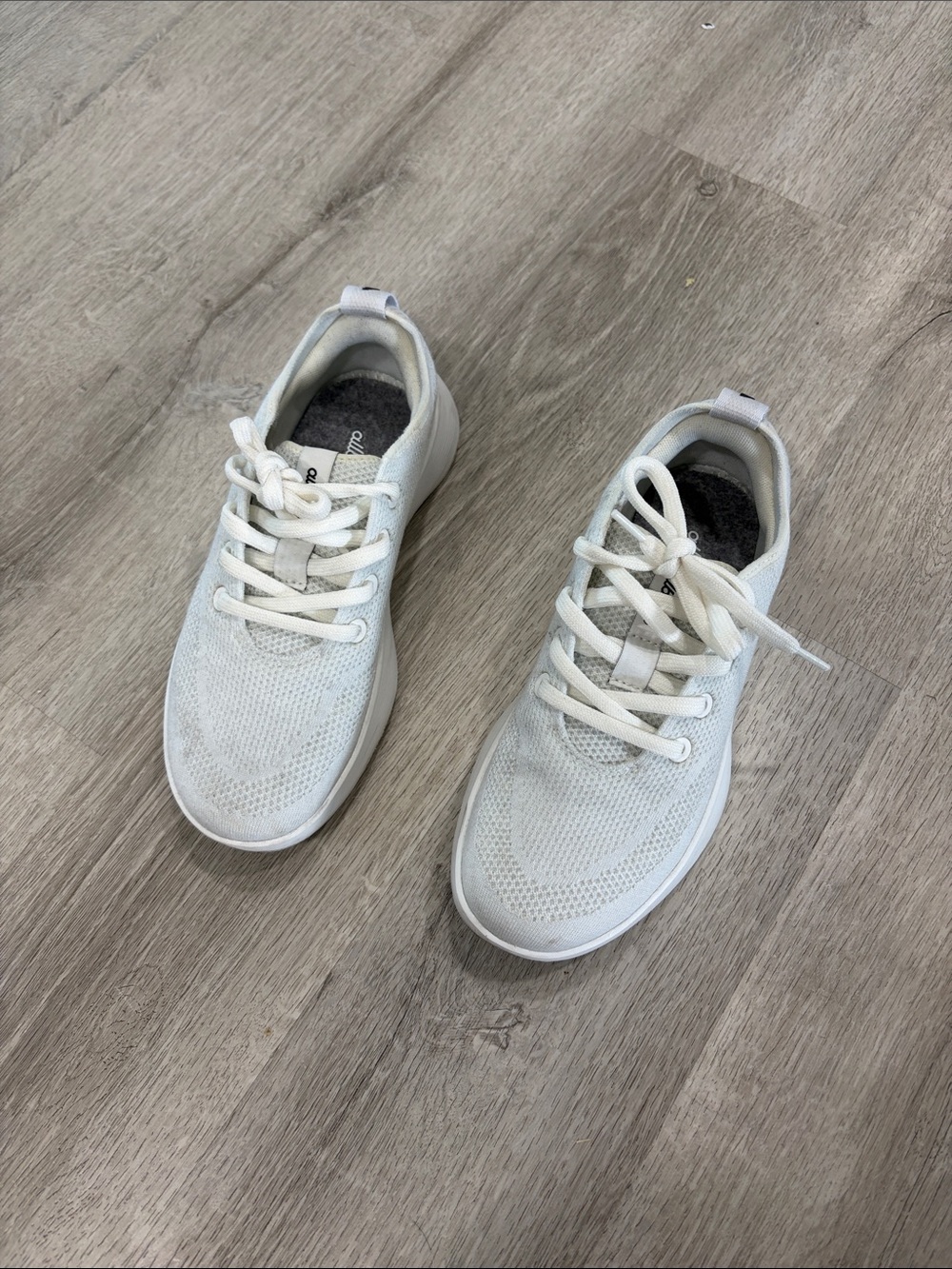 allbirds Women’s White Knit Sneakers